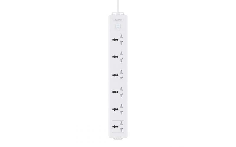 LINKCOMN POWER STRIP 6-SOCKETS 5M-POWER CORD – [LC-PS601]